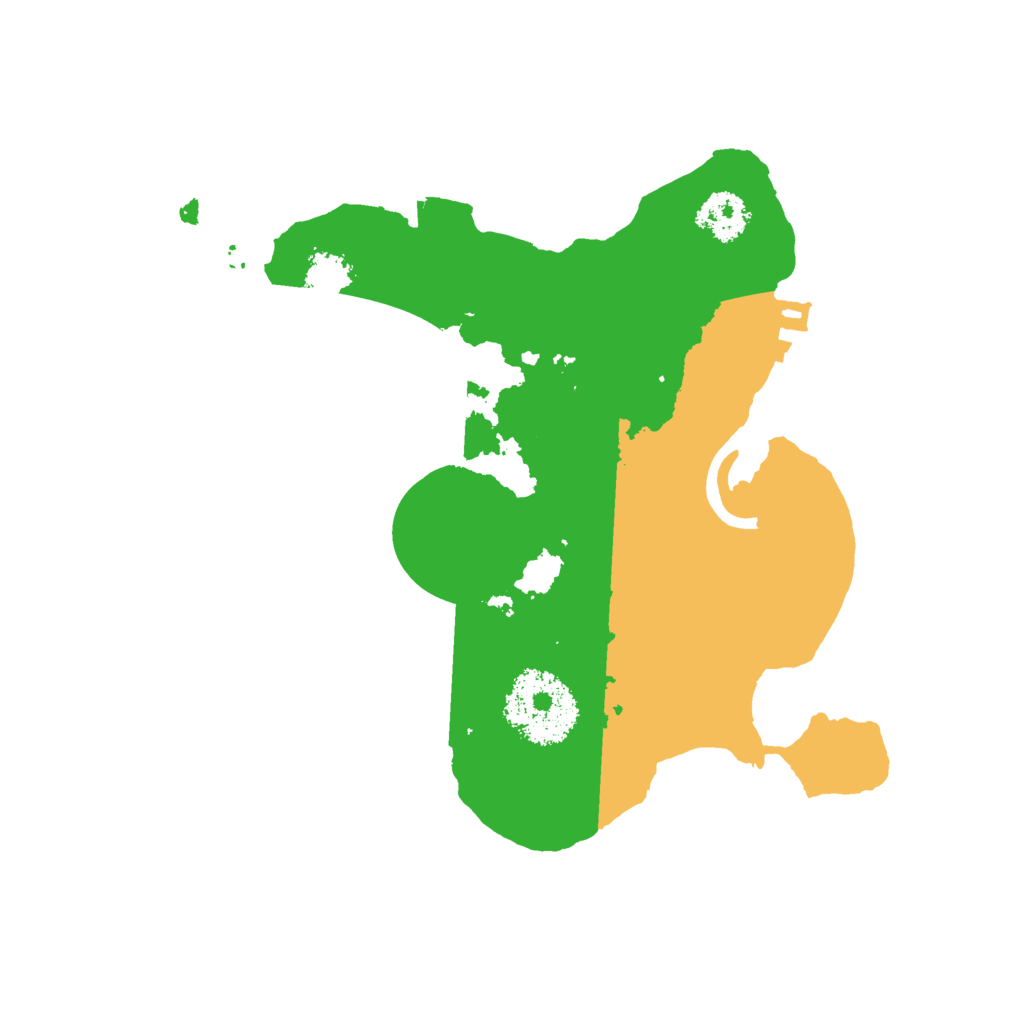 Biome Rust Map: Procedural Map, Size: 2147, Seed: 1927117708