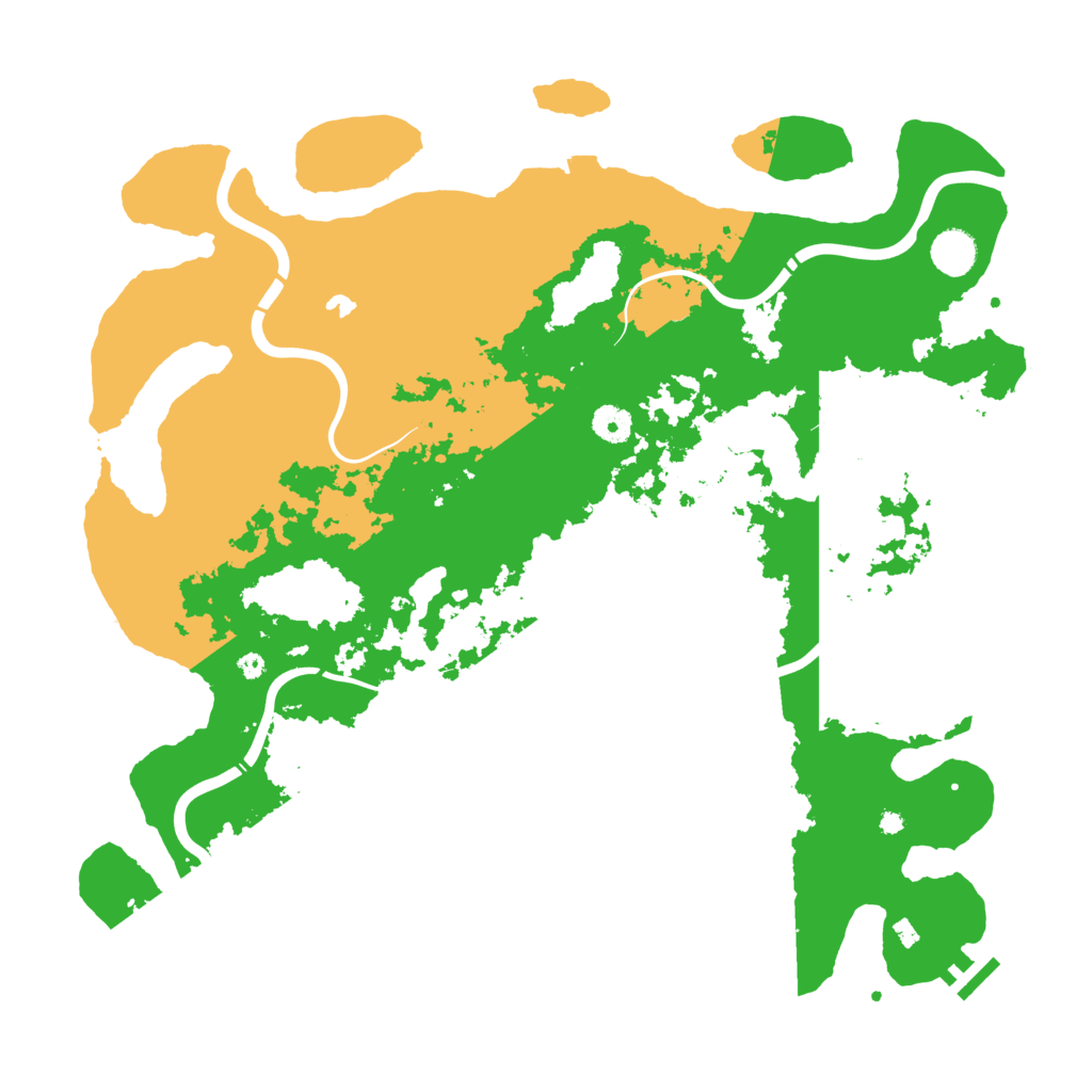 Biome Rust Map: Procedural Map, Size: 4250, Seed: 1171101328