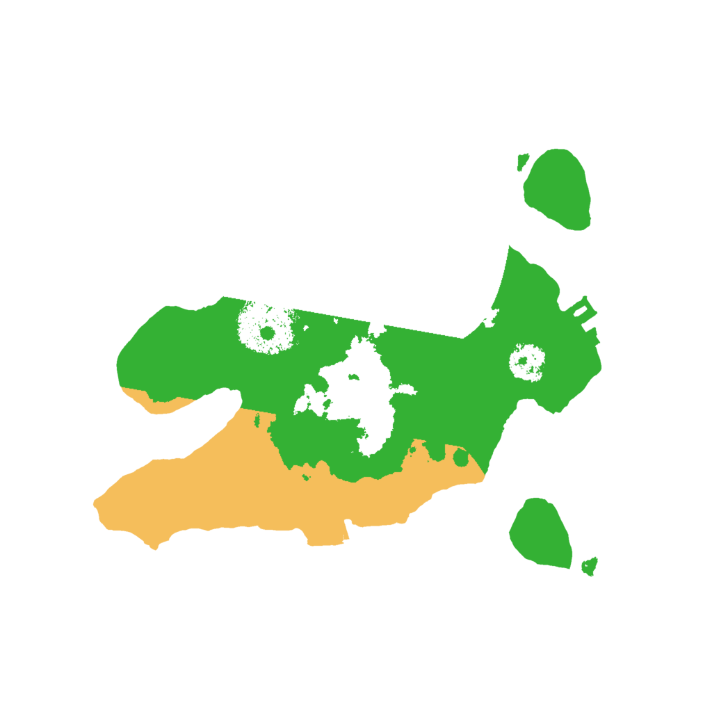 Biome Rust Map: Procedural Map, Size: 2000, Seed: 1572639934