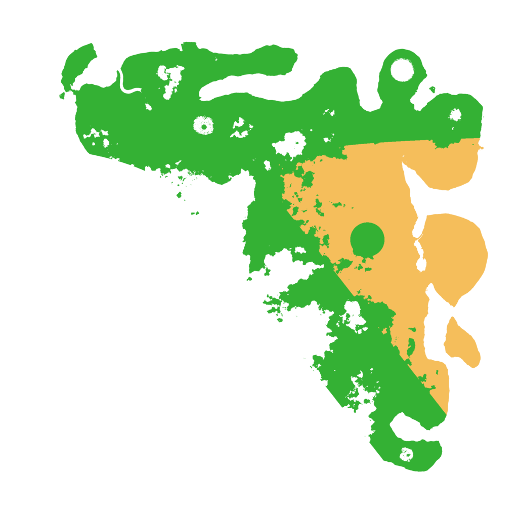 Biome Rust Map: Procedural Map, Size: 4000, Seed: 210383