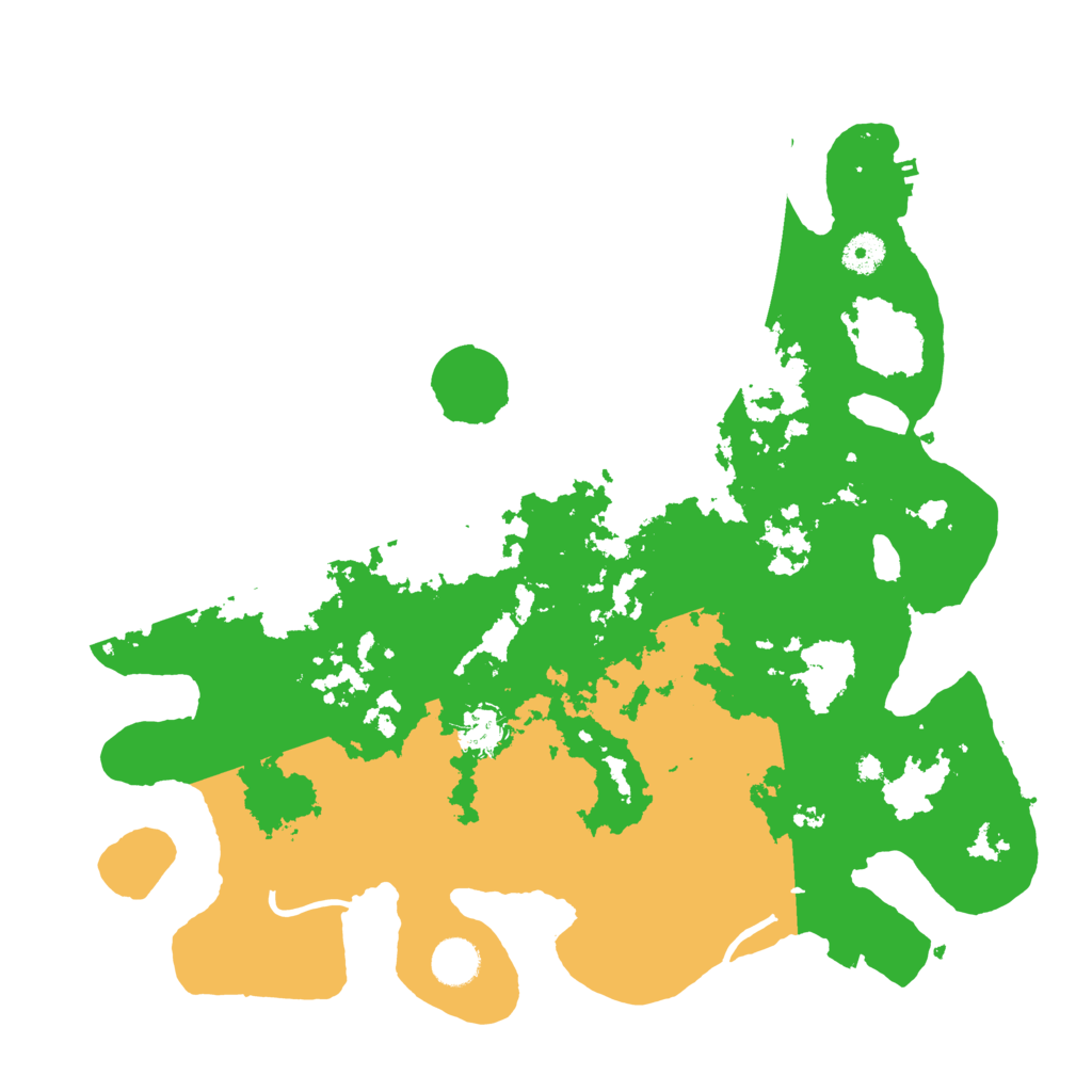 Biome Rust Map: Procedural Map, Size: 4000, Seed: 2144405925