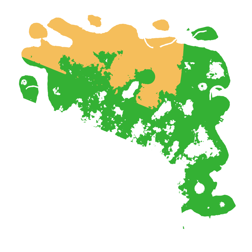 Biome Rust Map: Procedural Map, Size: 4500, Seed: 850506025