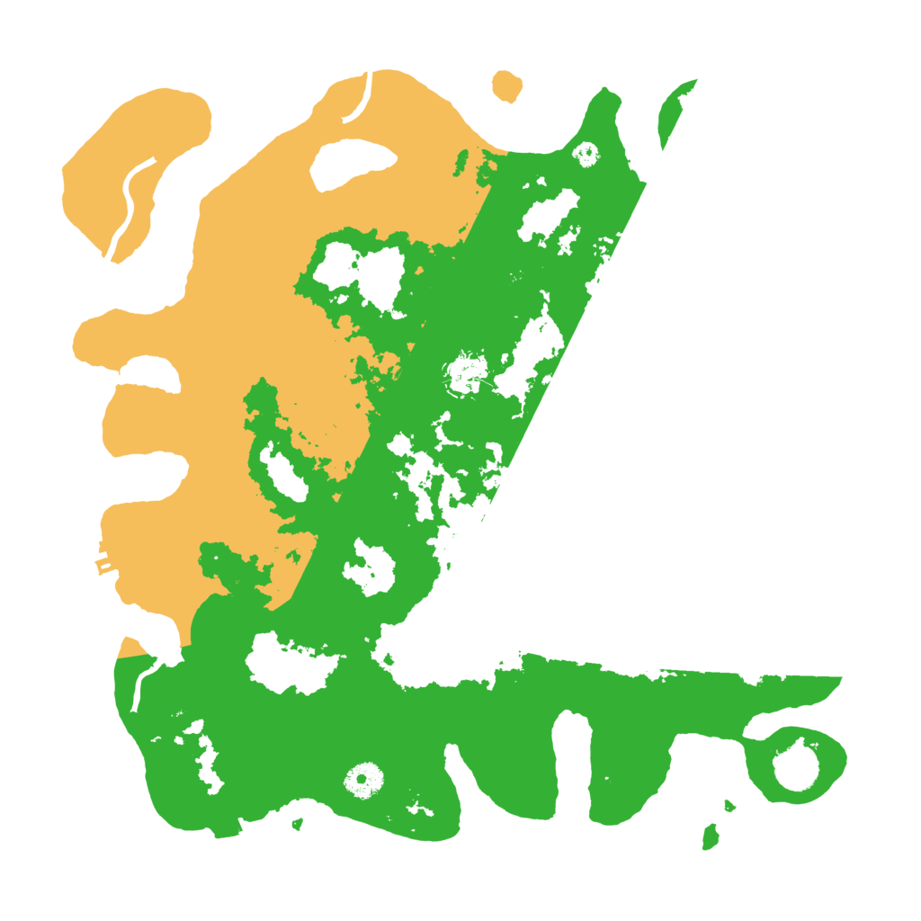 Biome Rust Map: Procedural Map, Size: 3800, Seed: 108605568