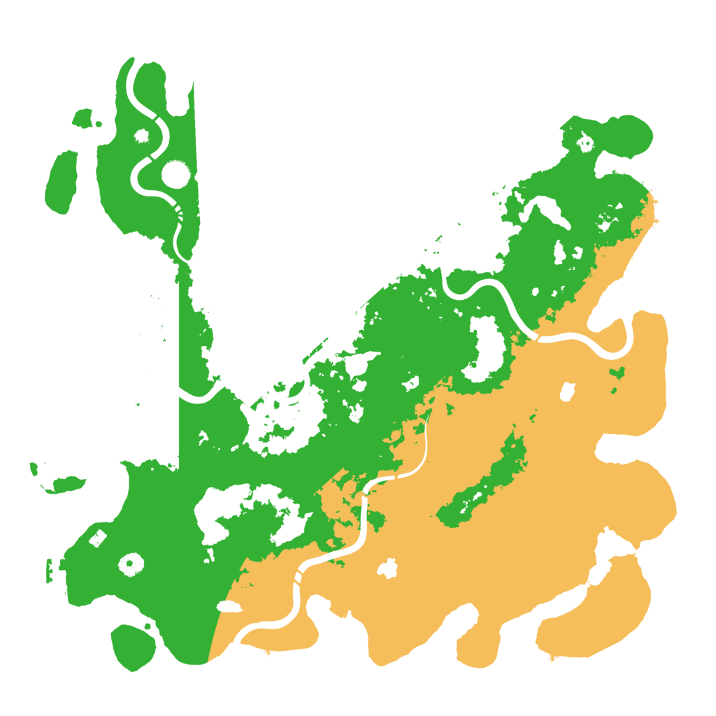 Biome Rust Map: Procedural Map, Size: 4500, Seed: 36979986