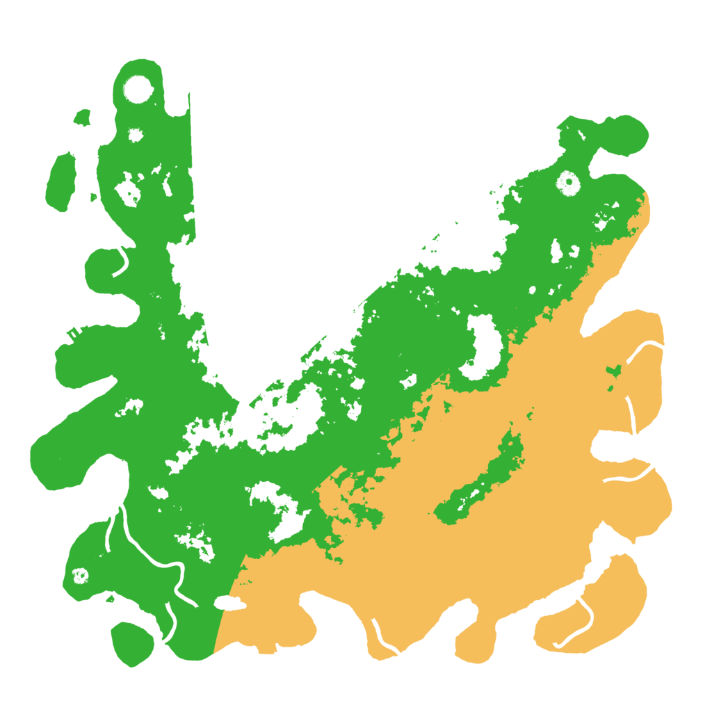 Biome Rust Map: Procedural Map, Size: 4500, Seed: 36979986
