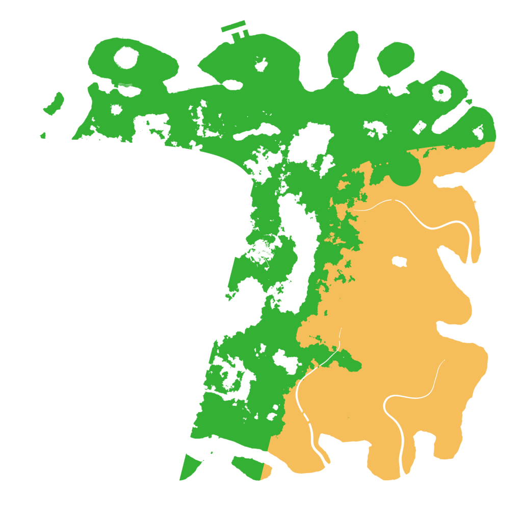 Biome Rust Map: Procedural Map, Size: 4250, Seed: 898392051