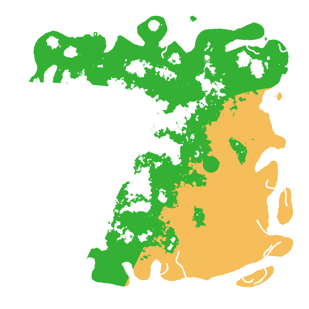 Biome Rust Map: Procedural Map, Size: 5000, Seed: 164