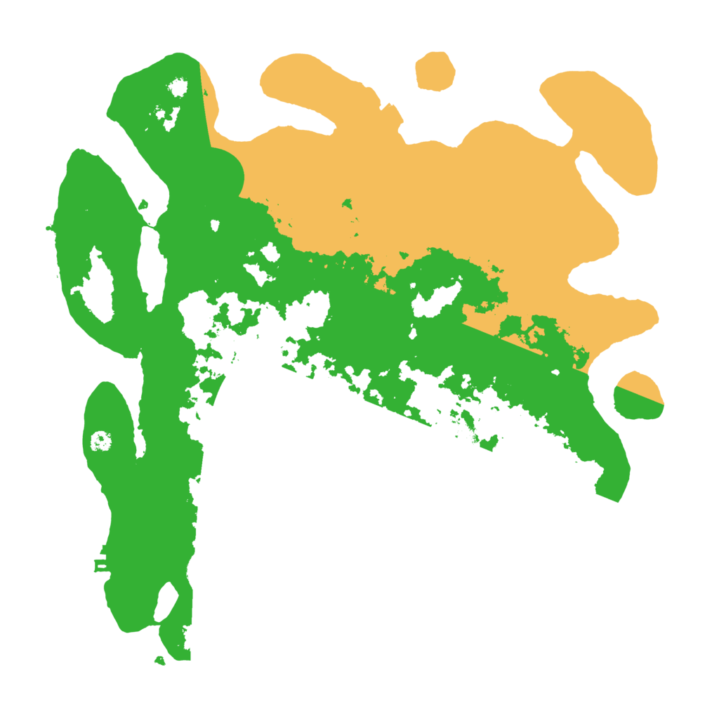 Biome Rust Map: Procedural Map, Size: 3500, Seed: 1974279431