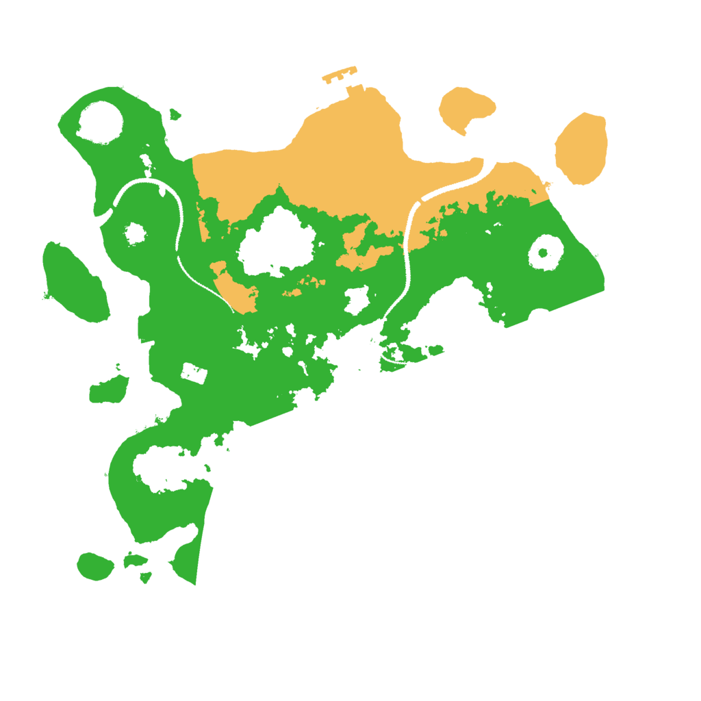 Biome Rust Map: Procedural Map, Size: 3000, Seed: 1114158123