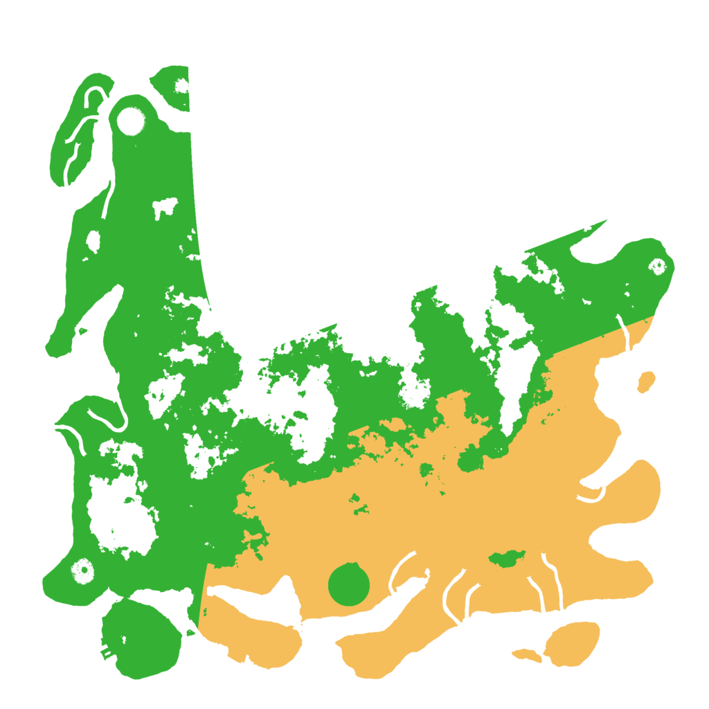Biome Rust Map: Procedural Map, Size: 4500, Seed: 2052121187