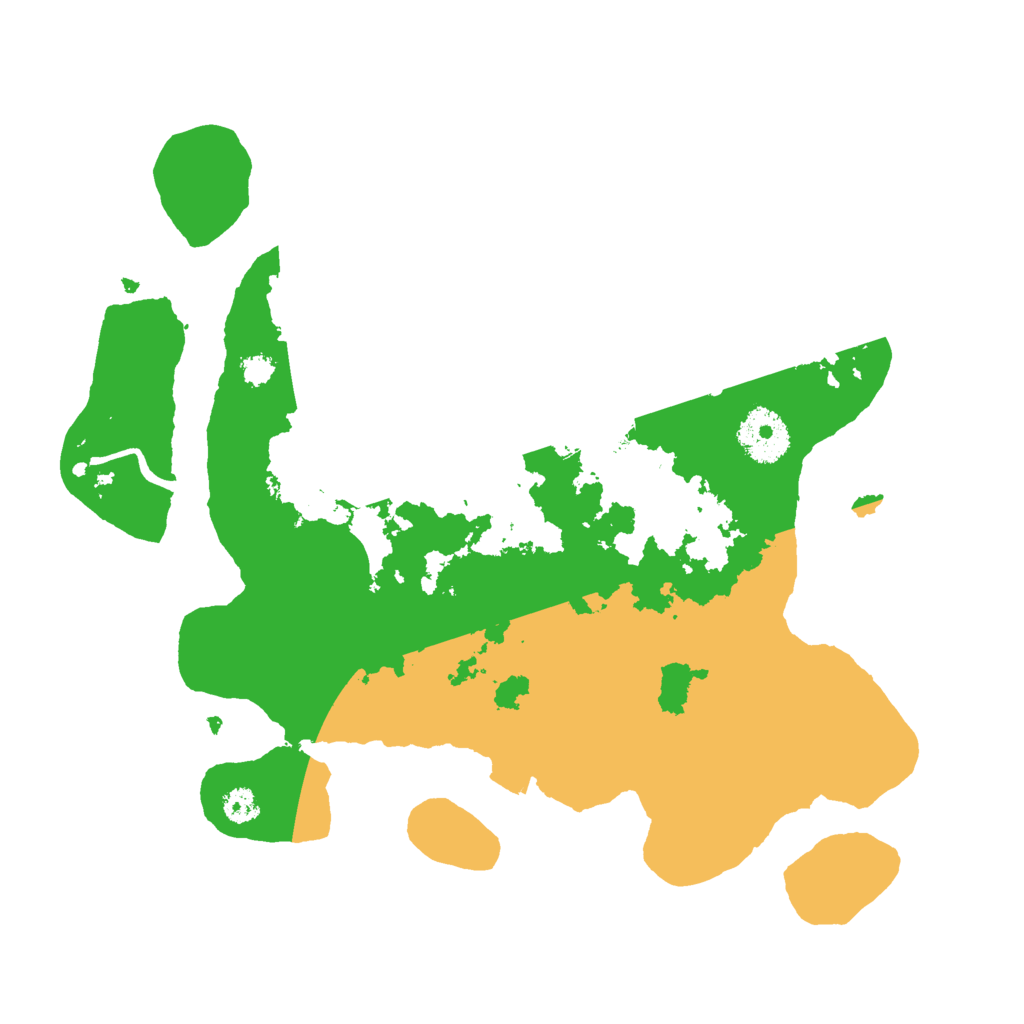 Biome Rust Map: Procedural Map, Size: 3000, Seed: 77055072