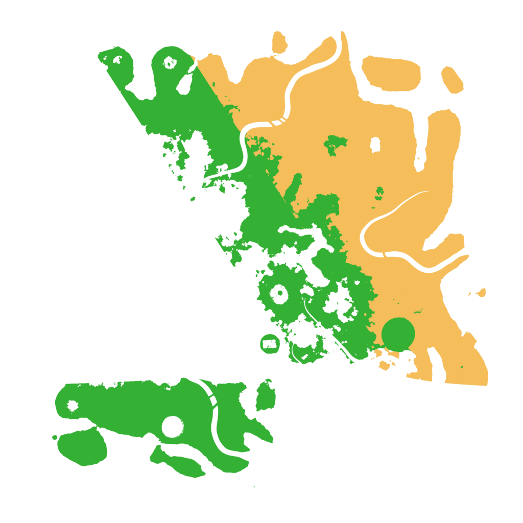 Biome Rust Map: Procedural Map, Size: 4250, Seed: 1273257410