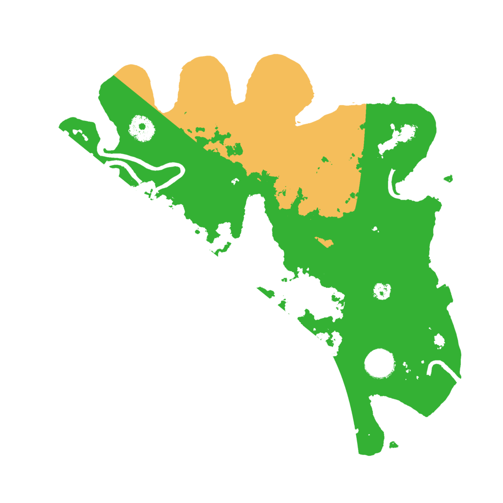 Biome Rust Map: Procedural Map, Size: 3000, Seed: 644748501