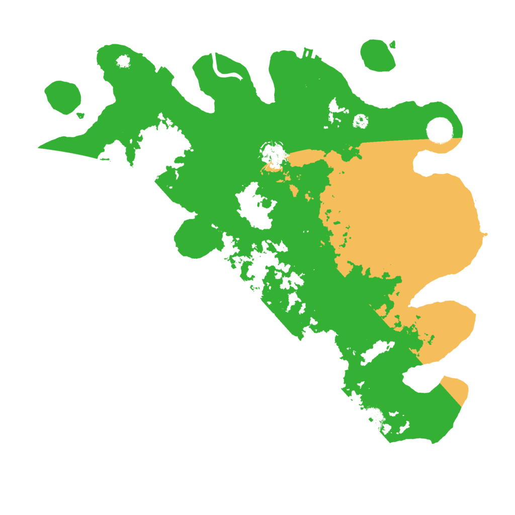 Biome Rust Map: Procedural Map, Size: 3500, Seed: 1072243202