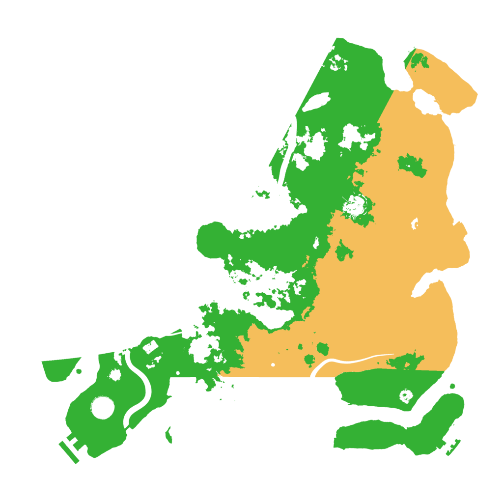 Biome Rust Map: Procedural Map, Size: 3850, Seed: 26075709