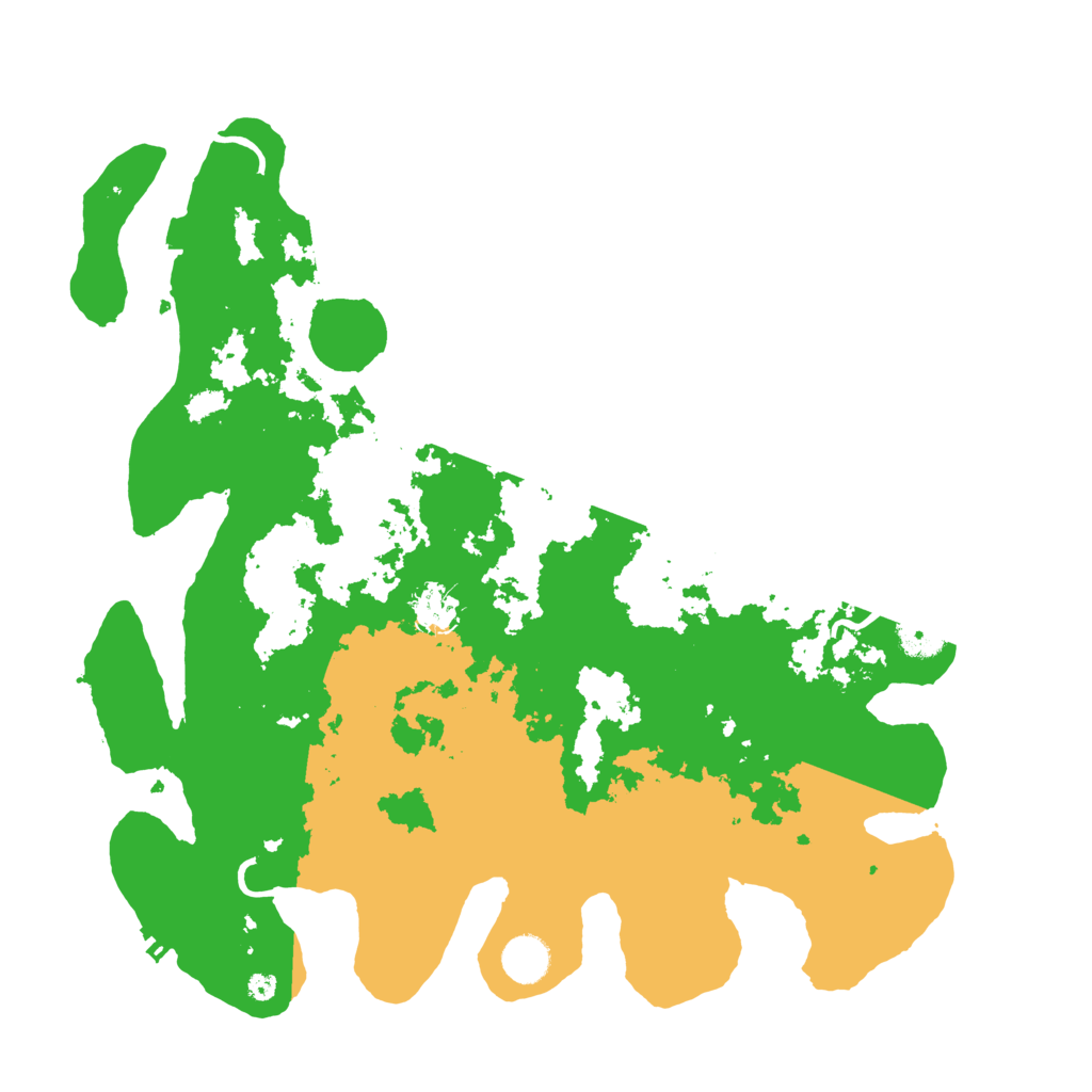 Biome Rust Map: Procedural Map, Size: 4000, Seed: 86706807