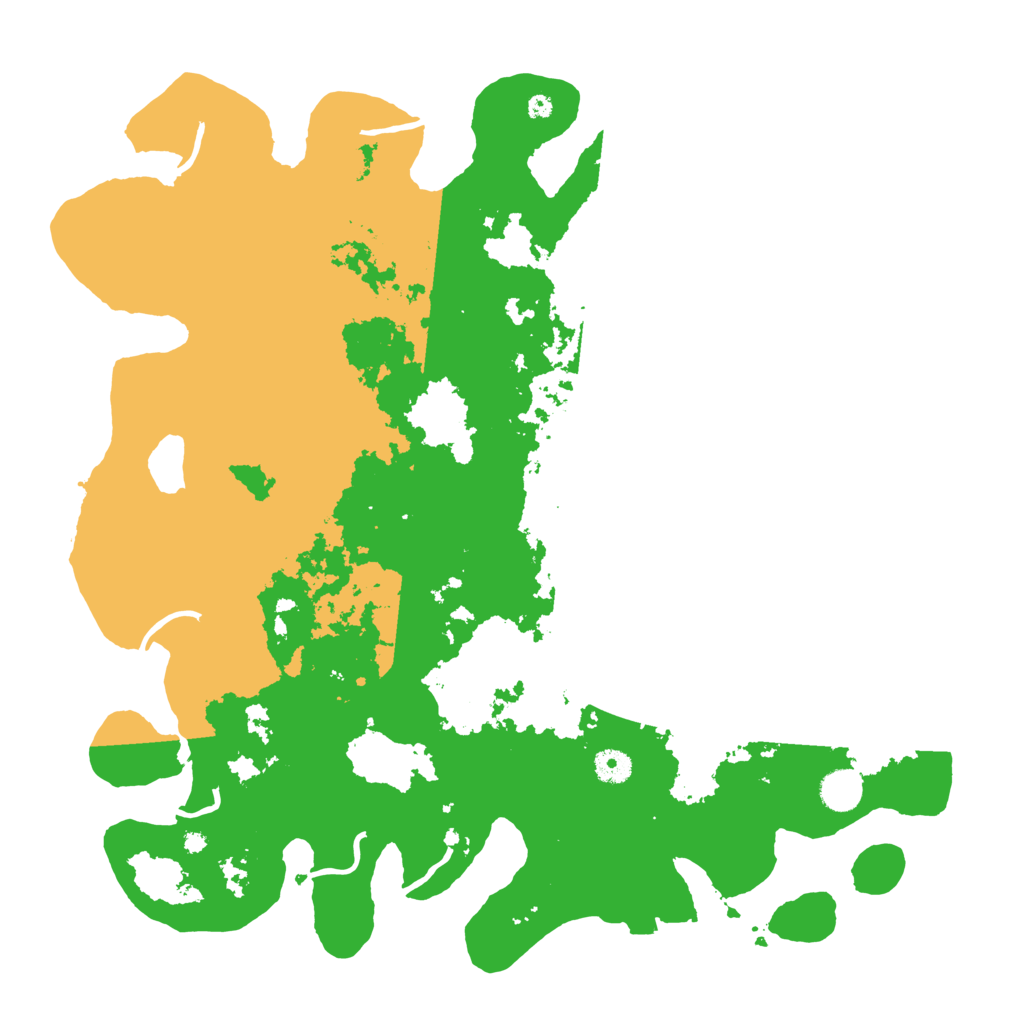 Biome Rust Map: Procedural Map, Size: 4300, Seed: 1081570