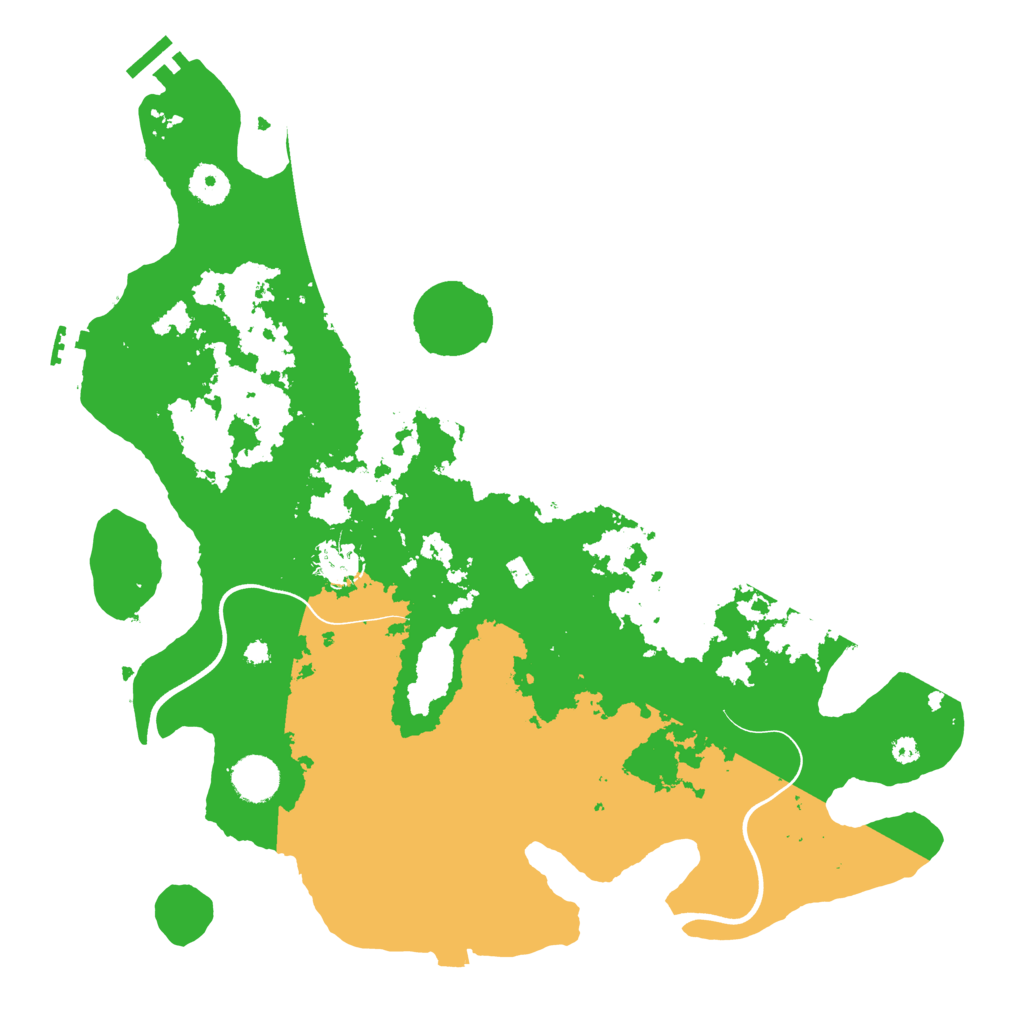 Biome Rust Map: Procedural Map, Size: 3850, Seed: 11205149