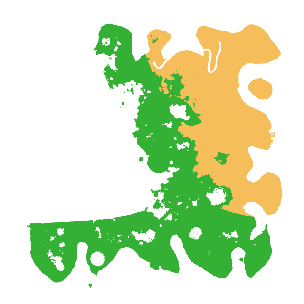 Biome Rust Map: Procedural Map, Size: 3750, Seed: 80329971