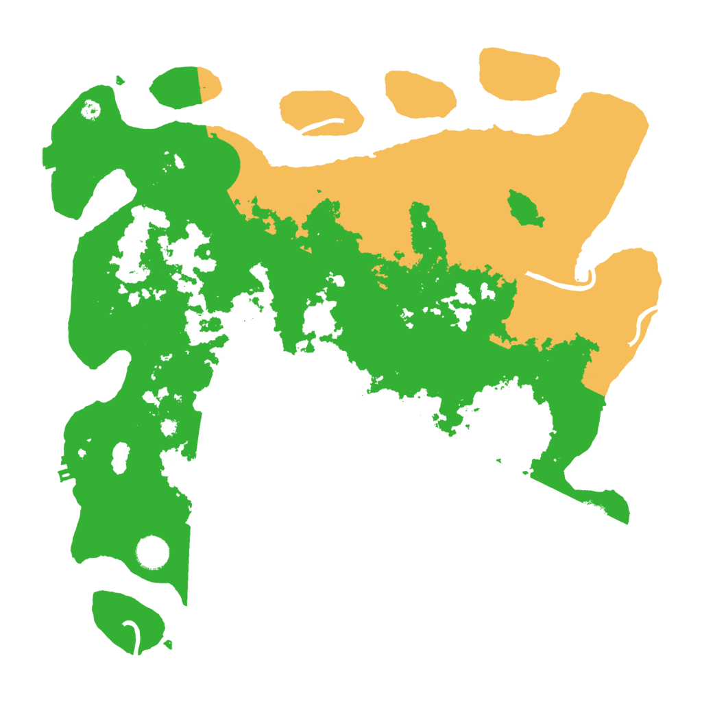 Biome Rust Map: Procedural Map, Size: 3750, Seed: 65459411