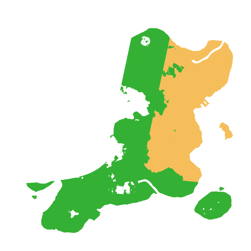 Biome Rust Map: Procedural Map, Size: 2750, Seed: 2062393469