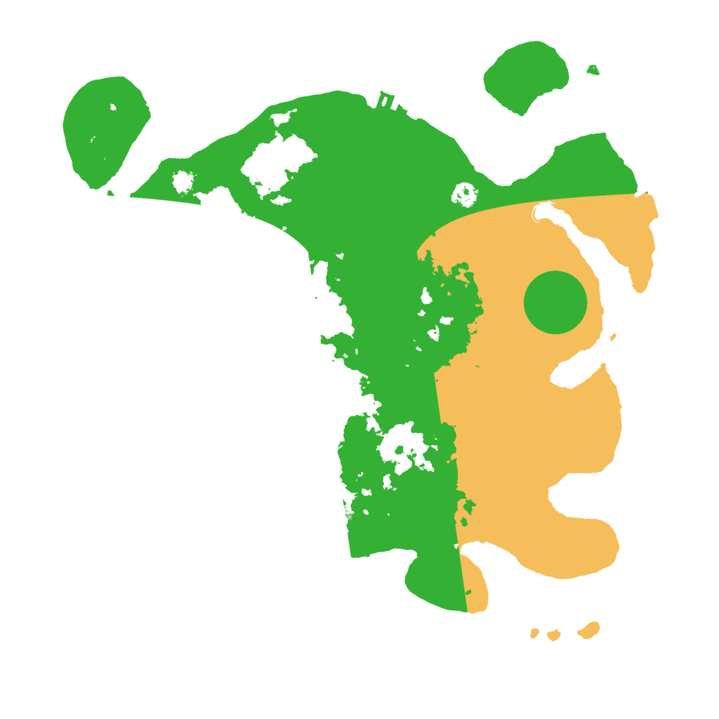 Biome Rust Map: Procedural Map, Size: 3000, Seed: 21693