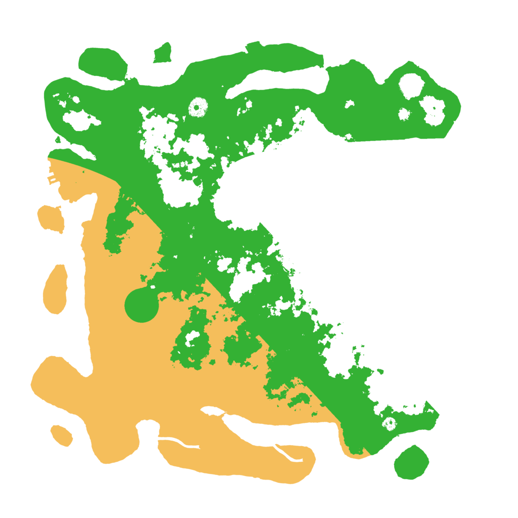 Biome Rust Map: Procedural Map, Size: 4000, Seed: 13670431