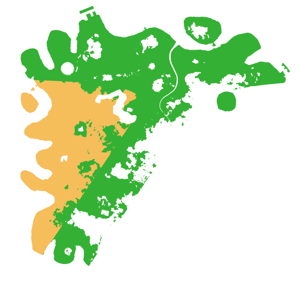 Biome Rust Map: Procedural Map, Size: 4100, Seed: 1428480
