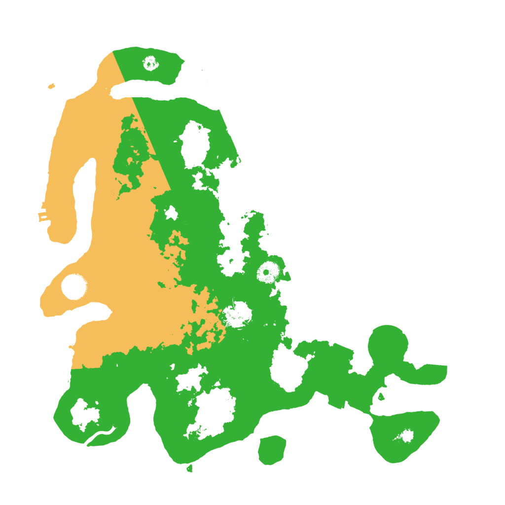 Biome Rust Map: Procedural Map, Size: 3500, Seed: 1810324427