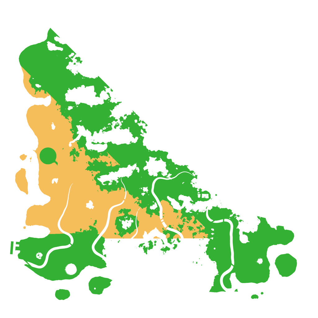 Biome Rust Map: Procedural Map, Size: 5000, Seed: 30836344
