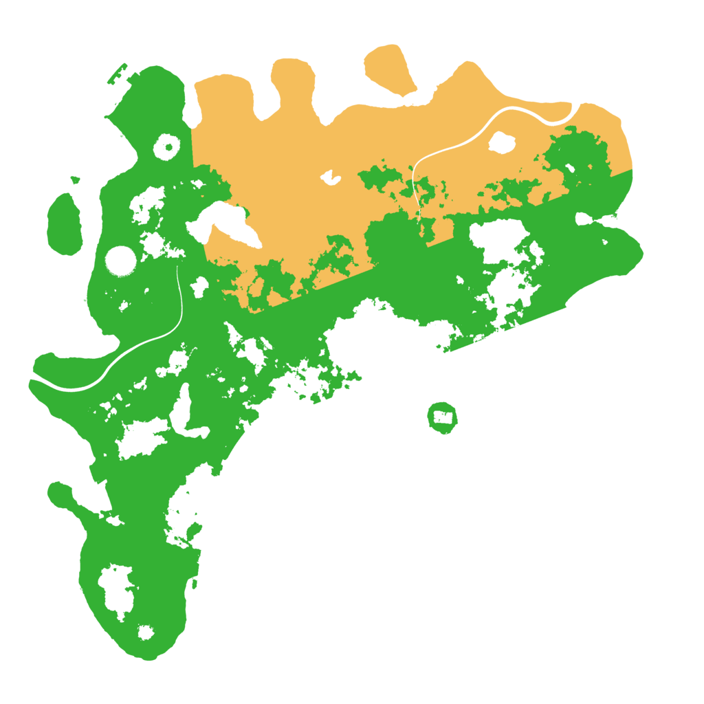 Biome Rust Map: Procedural Map, Size: 4050, Seed: 56041956