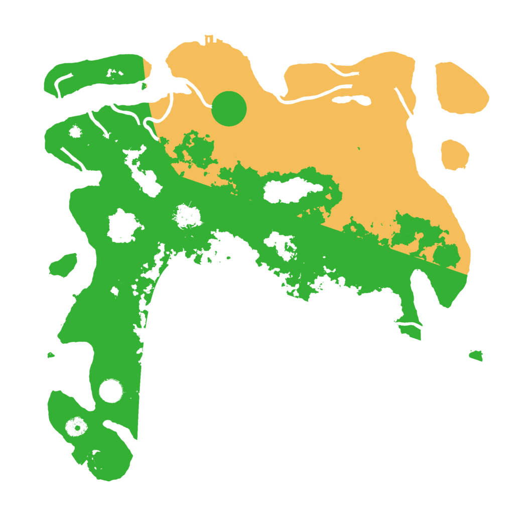 Biome Rust Map: Procedural Map, Size: 3850, Seed: 1092737