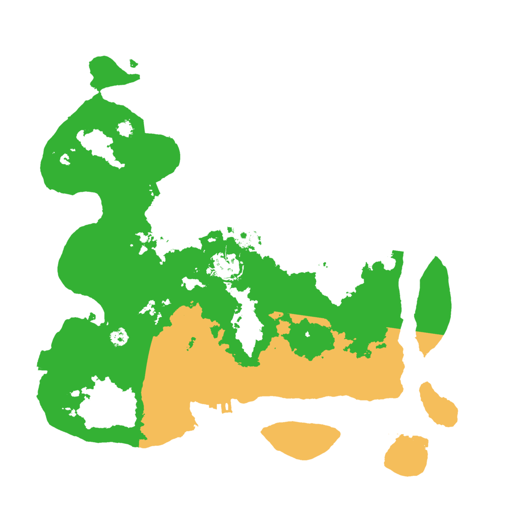 Biome Rust Map: Procedural Map, Size: 3000, Seed: 10230