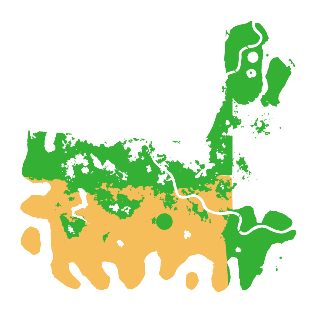 Biome Rust Map: Procedural Map, Size: 5000, Seed: 880630