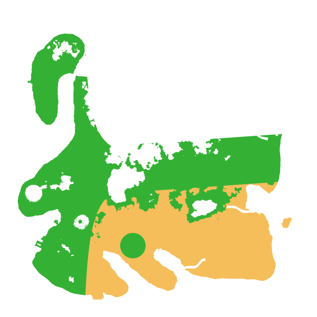 Biome Rust Map: Procedural Map, Size: 3300, Seed: 211617596