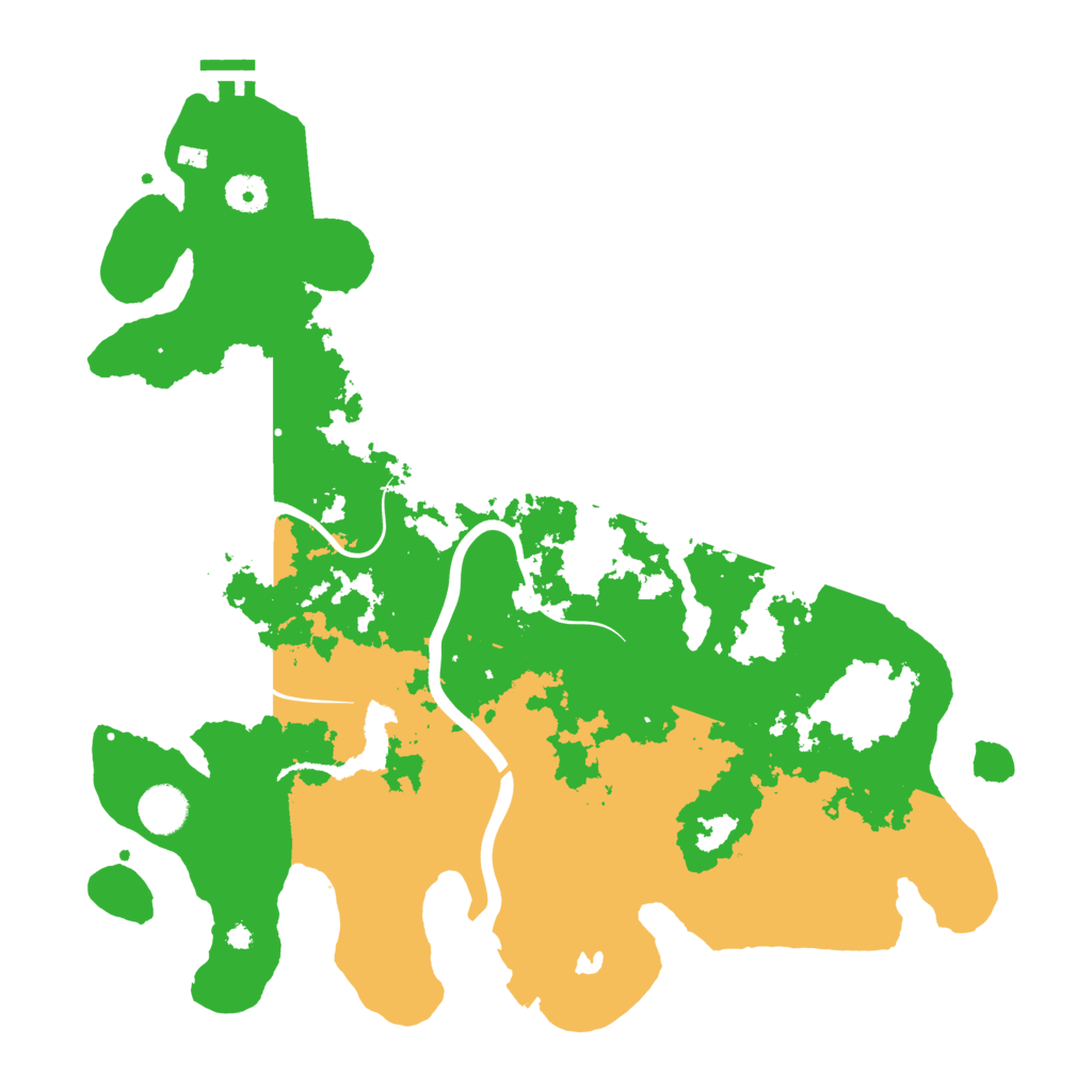 Biome Rust Map: Procedural Map, Size: 4000, Seed: 1505392844
