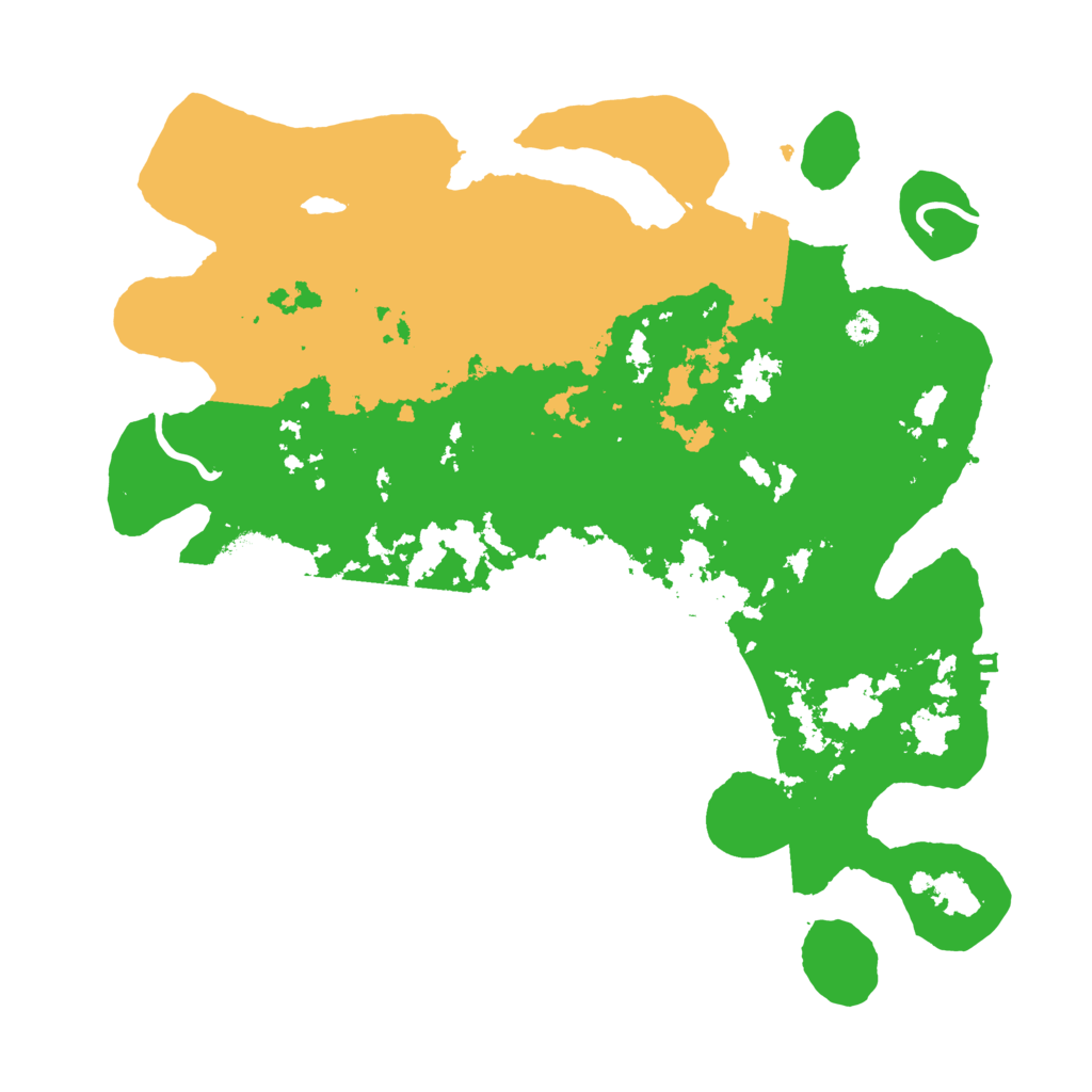 Biome Rust Map: Procedural Map, Size: 3500, Seed: 1506126270