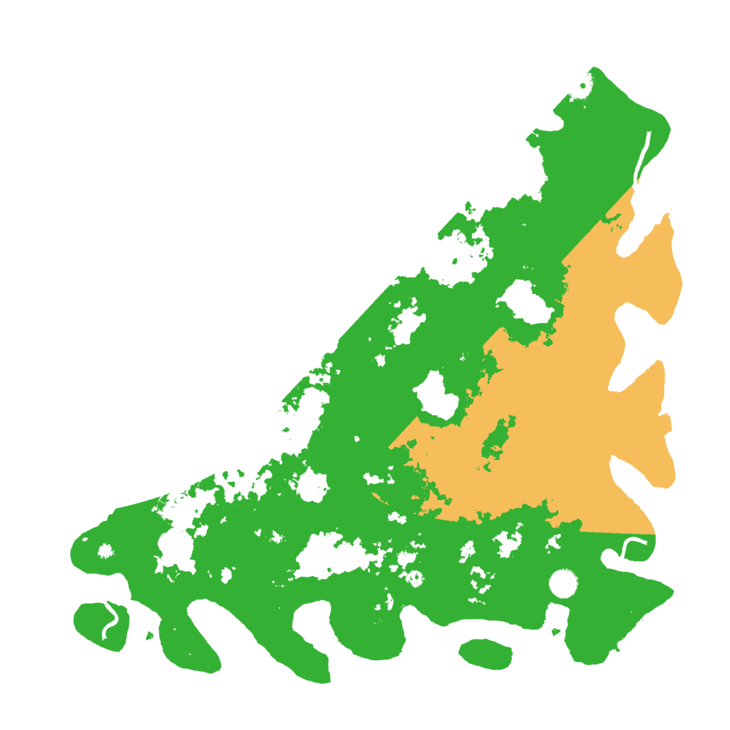 Biome Rust Map: Procedural Map, Size: 4500, Seed: 9932