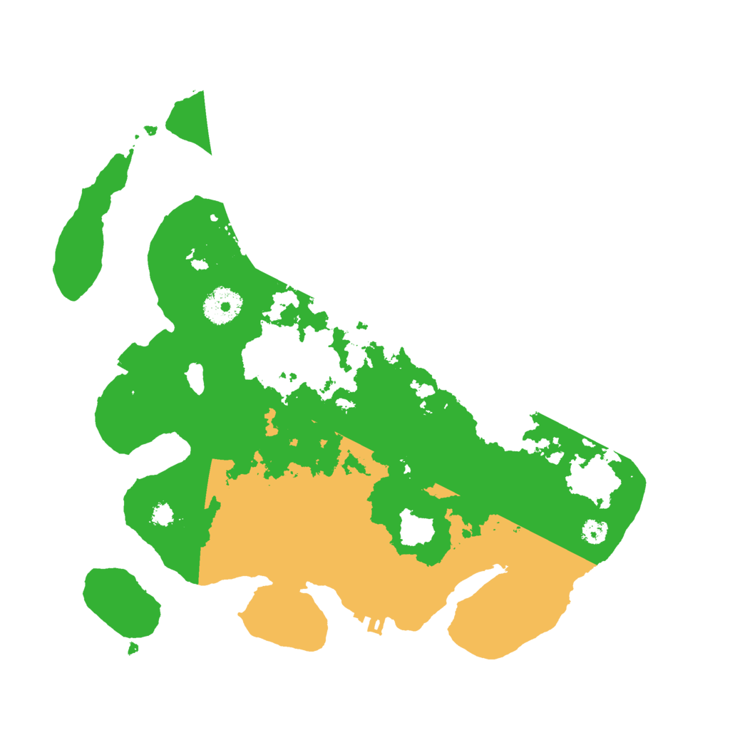 Biome Rust Map: Procedural Map, Size: 3000, Seed: 259929