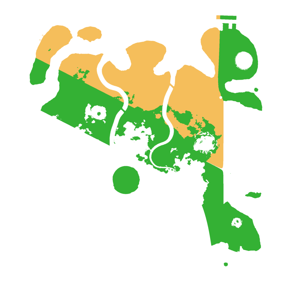 Biome Rust Map: Procedural Map, Size: 3000, Seed: 1404436376