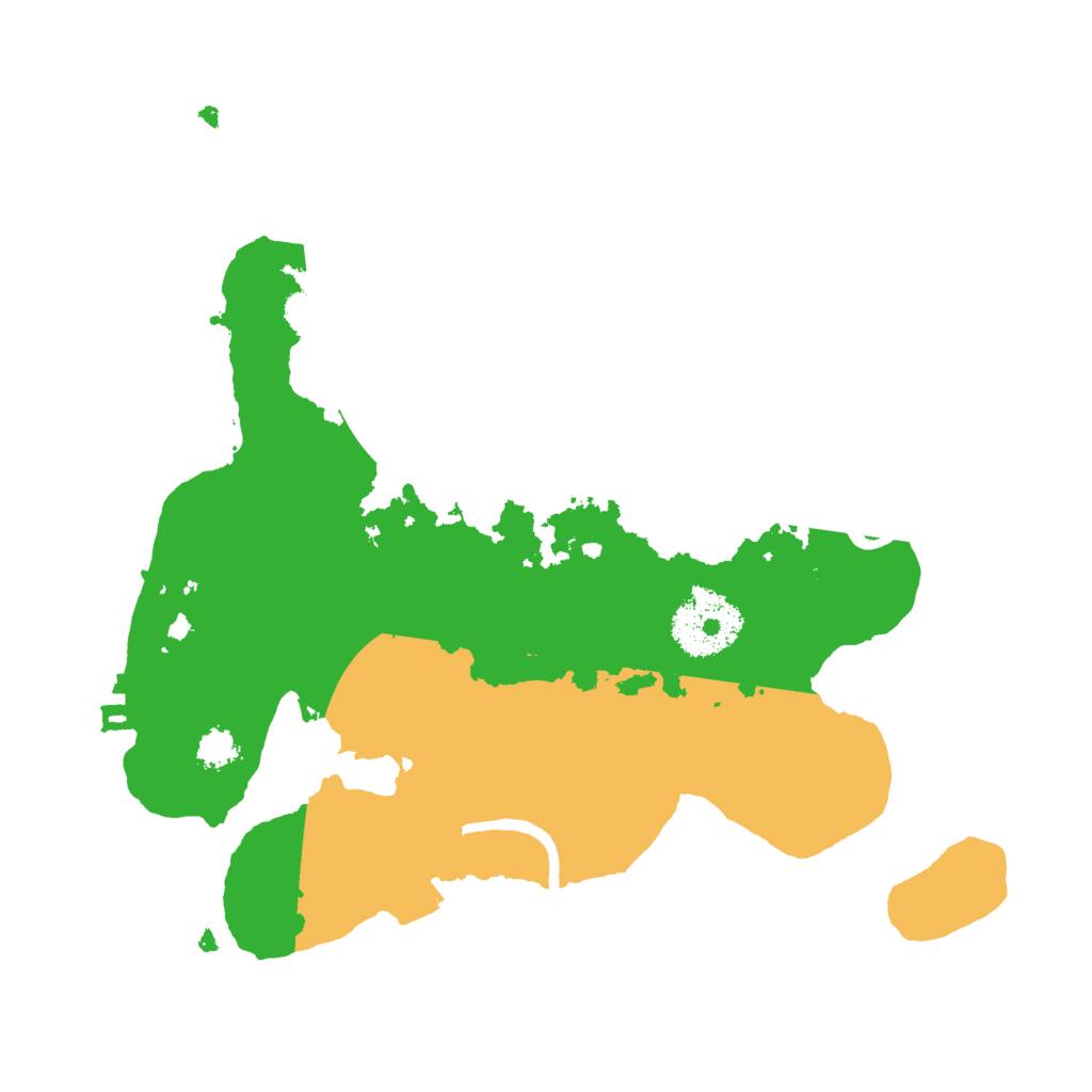 Biome Rust Map: Procedural Map, Size: 2514, Seed: 80013