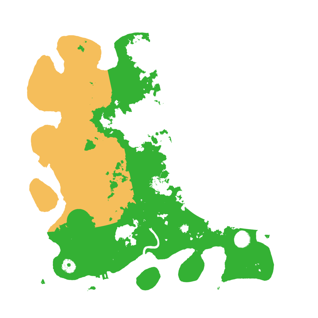 Biome Rust Map: Procedural Map, Size: 3500, Seed: 809906198
