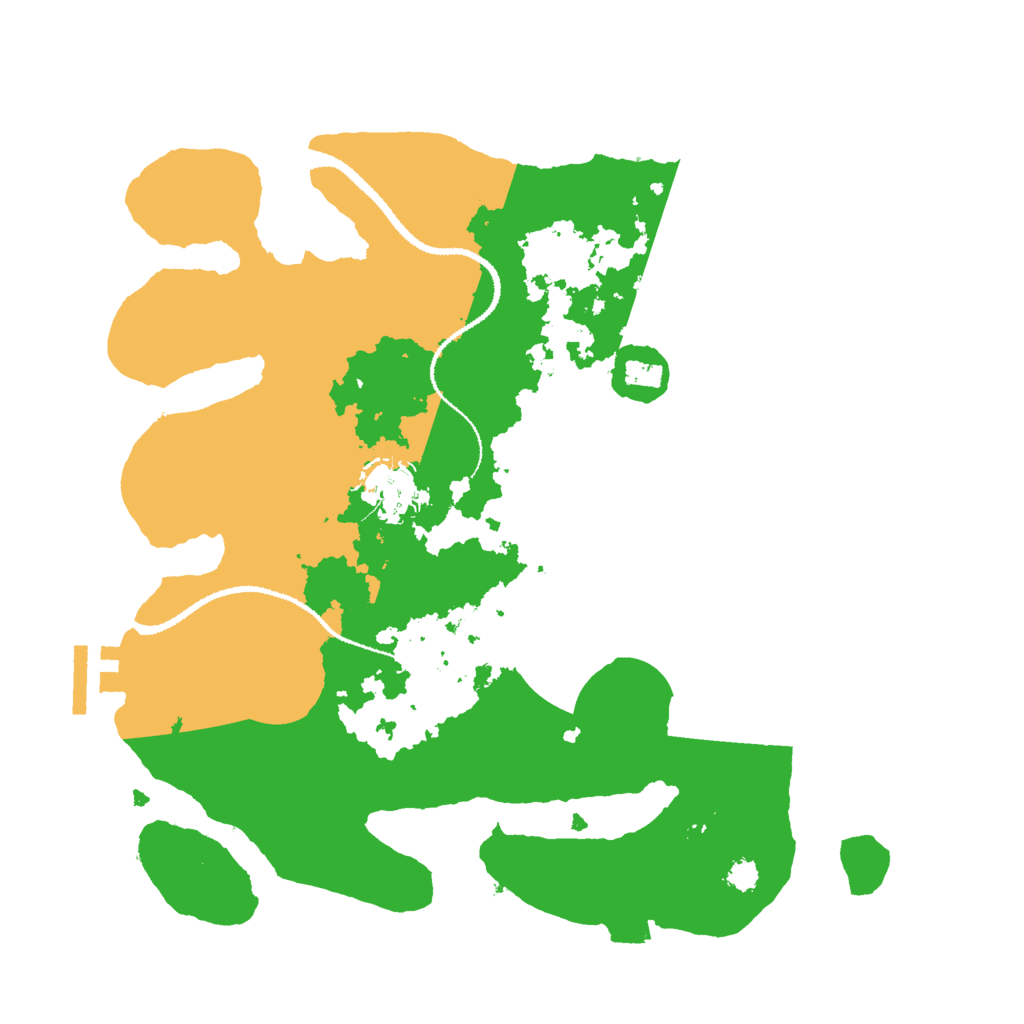 Biome Rust Map: Procedural Map, Size: 3000, Seed: 1759921249