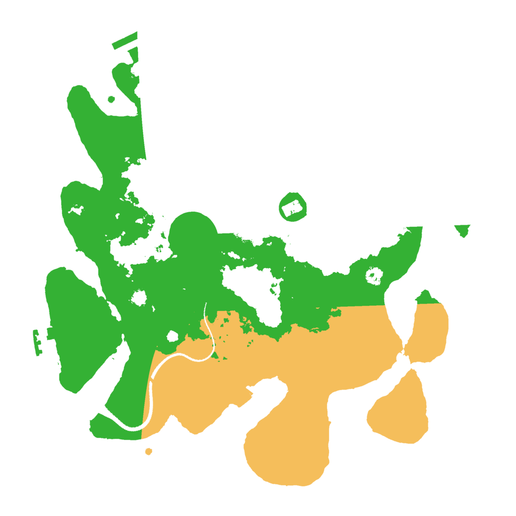 Biome Rust Map: Procedural Map, Size: 3000, Seed: 1921257411