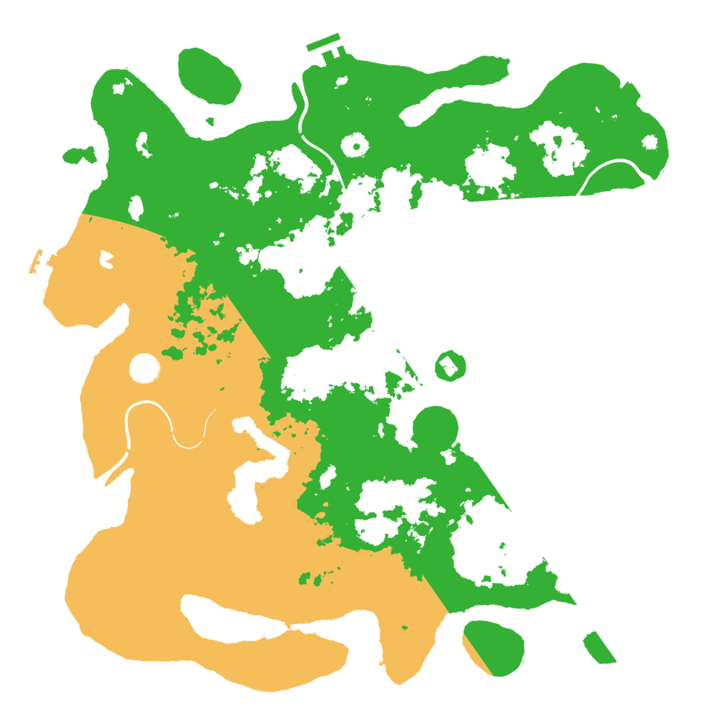 Biome Rust Map: Procedural Map, Size: 4250, Seed: 37895623