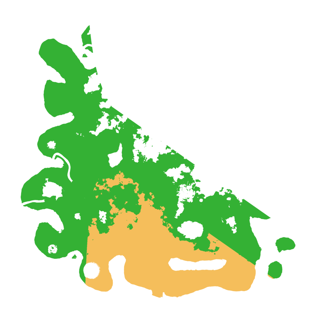 Biome Rust Map: Procedural Map, Size: 3500, Seed: 193216101