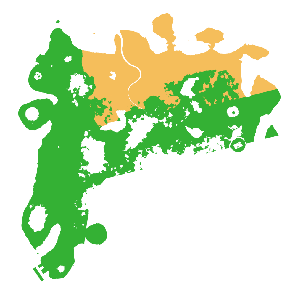 Biome Rust Map: Procedural Map, Size: 4000, Seed: 643865221