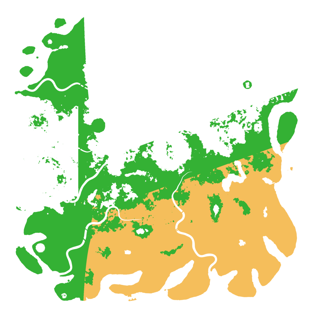 Biome Rust Map: Procedural Map, Size: 6000, Seed: 787665241