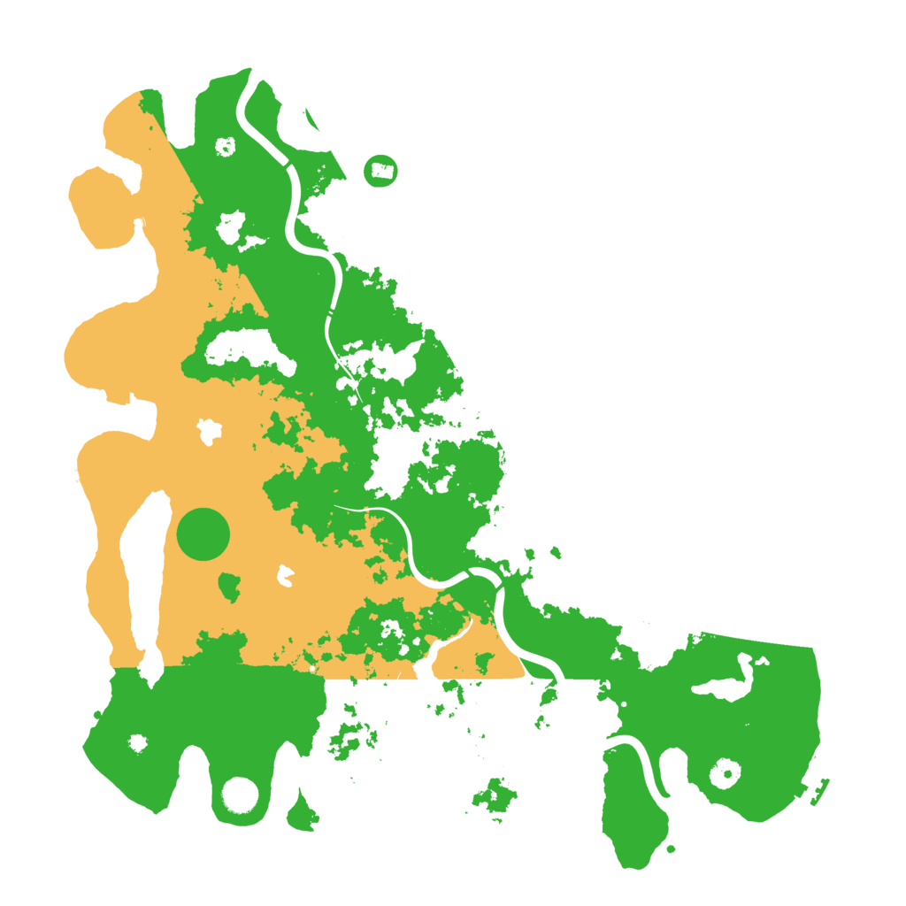 Biome Rust Map: Procedural Map, Size: 4500, Seed: 685010468