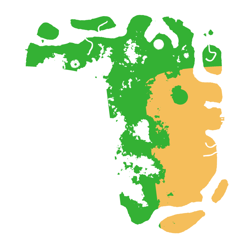 Biome Rust Map: Procedural Map, Size: 4250, Seed: 38369956